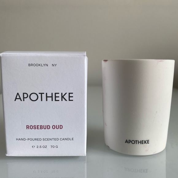 APOTHEKE Luxury Scented Votive Candle, Rosebud Oud - Picture 2 of 5